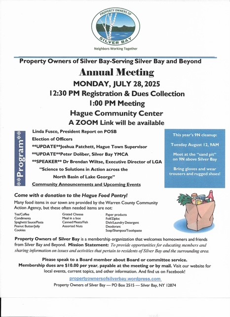 Silver Bay Annual Meeting 2025